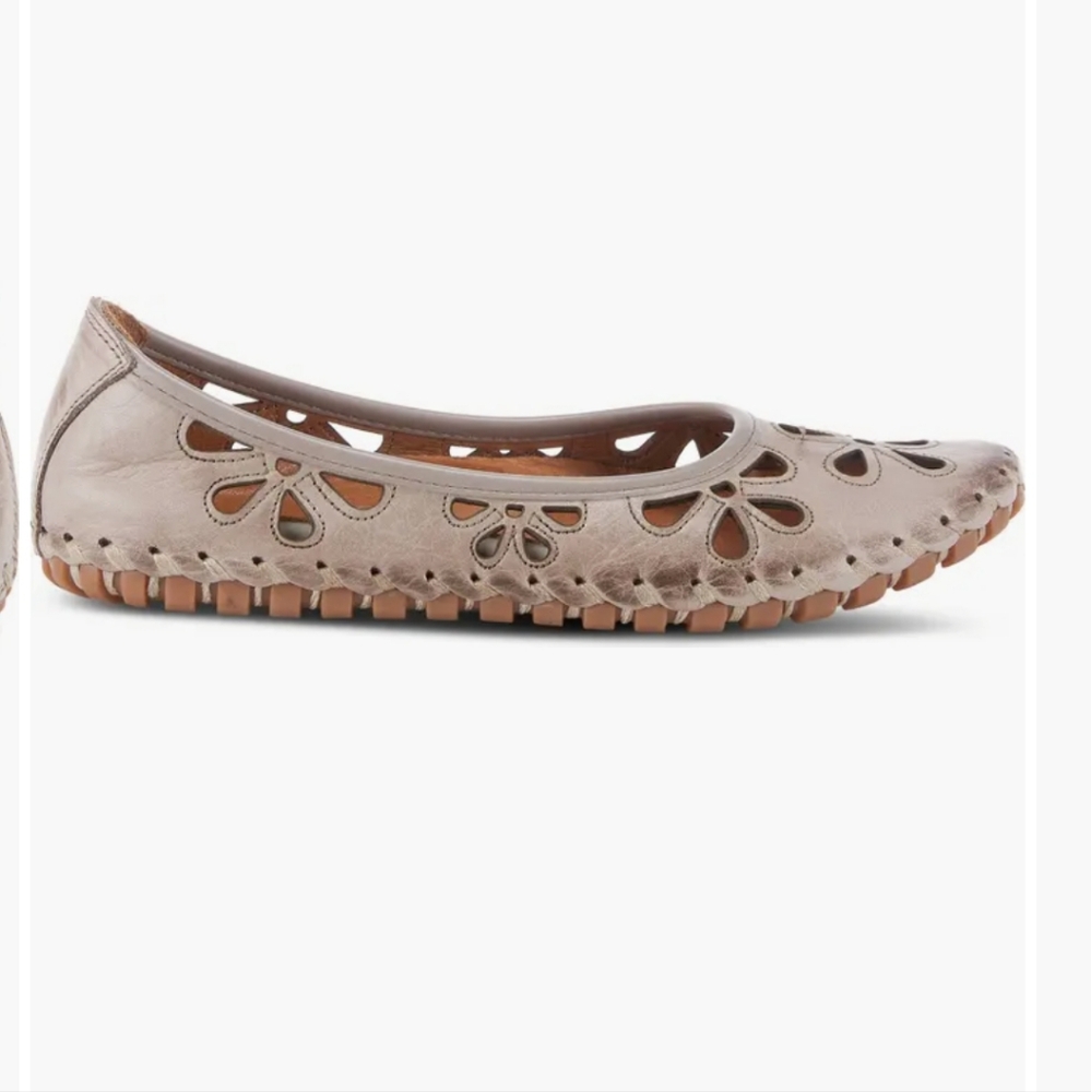Spring Step Rayely Flat,Taupe, size 7.5-8